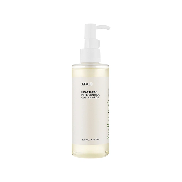 Олія для обличчя Anua Heartleaf Pore Control Cleansing Oil 200 мл (8809640734687) - picture 1