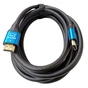 Кабель HDMI (M) - HDMI (M), 3 м, Black, GTL, V2.0 (GTLHMHM3V20BK) - зменшене зображення 2