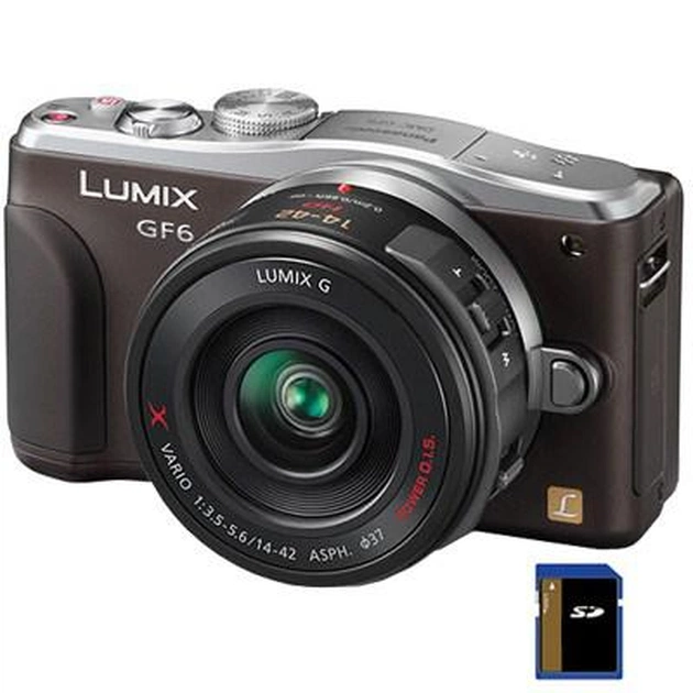 Цифровий фотоапарат Panasonic DMC-GF6 brown 14-42mm kit (DMC-GF6KEE-T/DMC-GF6KEE9Т) - изображение 1