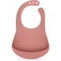 Нагрудничок Suavinex Colour Essence силіконовий, рожевий (402975) - зменшене зображення 1