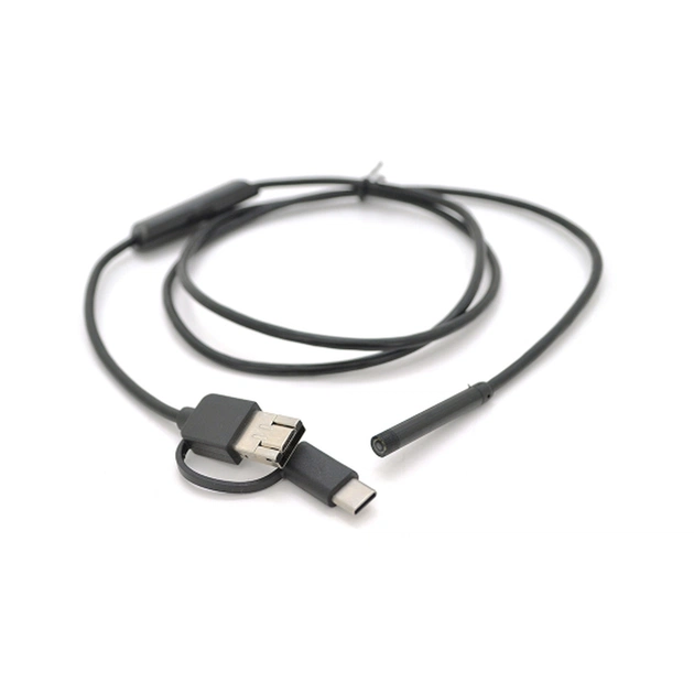 Інспекційна камера Voltronic камера 5.5мм, м'який кабель 1м, з LED-підсвічуванням, IP67 (YT-En-5.5-3S1m) - picture 1