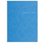Блокнот Buromax spiral side, А4, 80sheets, Barocco, square, blue (BM.2446-614) - уменьшенное изображение 1