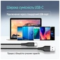 Дата кабель USB 2.0 AM to USB-C 1.0m 3A textured PVC black ColorWay (CW-CBUC094-BK) - зменшене зображення 7