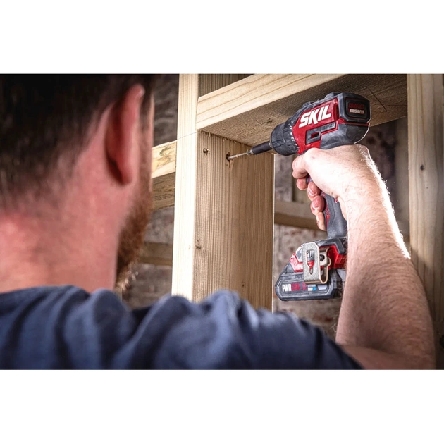 Шуруповерт Skil акумуляторний безщітковий безударний 3065 CA Compact , 2.5Ah (DD1E3065CA+BC1E3110AA) - изображение 12