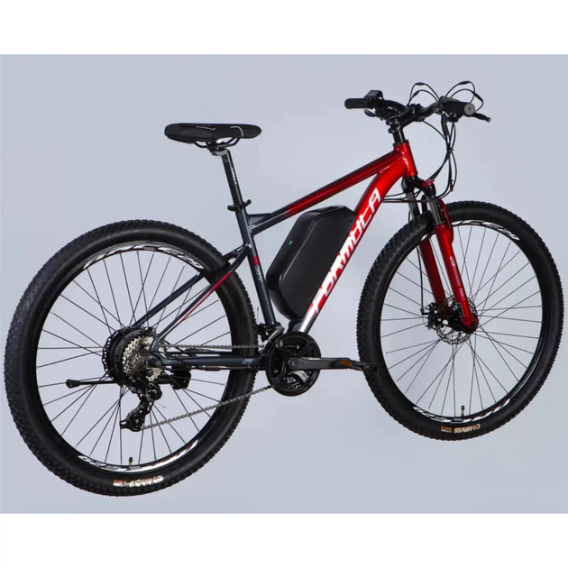 Електровелосипед Formula 29" eF-1 DD CS рама-18,5" 48B 17.5А*г 500Вт 2026 червоно-сріблястий (ELB-FR-29-251) - picture 3