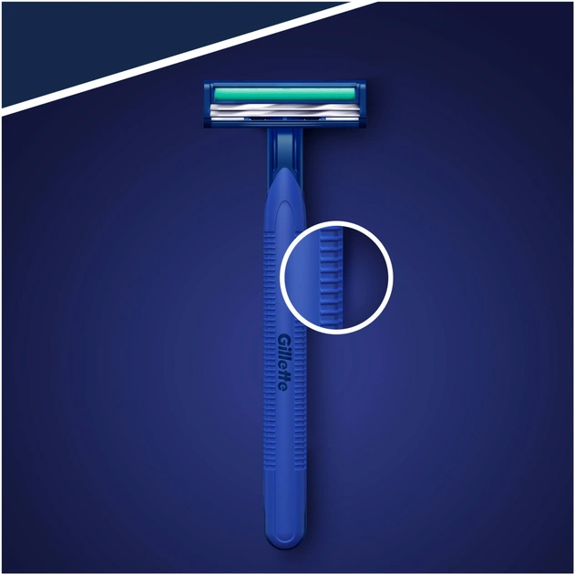 Бритва Gillette одноразовая Blue 2 Plus 5 шт (3014260283254) - picture 4