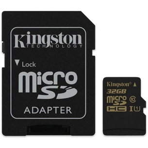 Карта пам'яті Kingston 32GB UHS-I Class10 (SDCA10/32GB) зображення 1