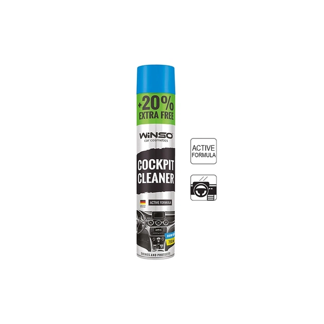 Автополироль WINSO Cockpit Cleaner нова машина 750ml (870570) - изображение 1