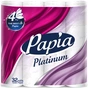 Туалетний папір Papia Platinum 4 шари 32 рулони (8690536026364) - зменшене зображення 1