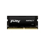 Модуль пам'яті для ноутбука SoDIMM DDR4 16GB 2933 MHz Fury Impact Kingston Fury (ex.HyperX) (KF429S17IB1/16) - зменшене зображення 2