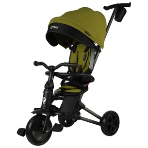 Дитячий велосипед QPlay Nova складаний триколісний Military Green (S700-16NovaEvaMG) зображення 1