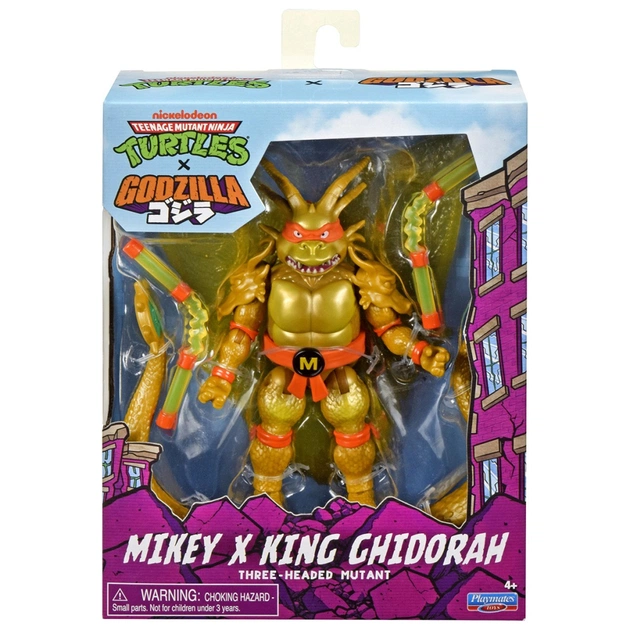 Фігурка Godzilla vs. Kong &TMNT Майкі в образі Короля Гідори (84673) - зображення 1