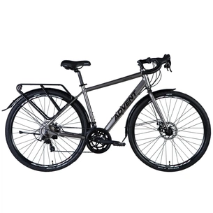 Велосипед Dorozhnik Advent DD 28" 19.5" AL 2024 Сірий металік (OPS-D-28-417) изображение 1