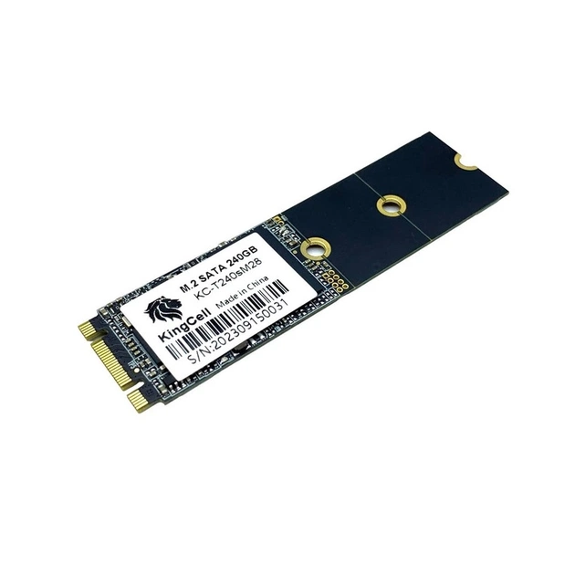 Накопитель SSD 240GB KingCell M.2 2242 SATA III 3D NAND TLC (KC-T240sM28-M) - изображение 1