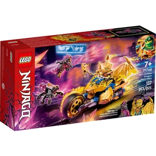 Конструктор LEGO Ninjago Мотоцикл золотого дракона Джея 137 деталі (71768) зображення 1