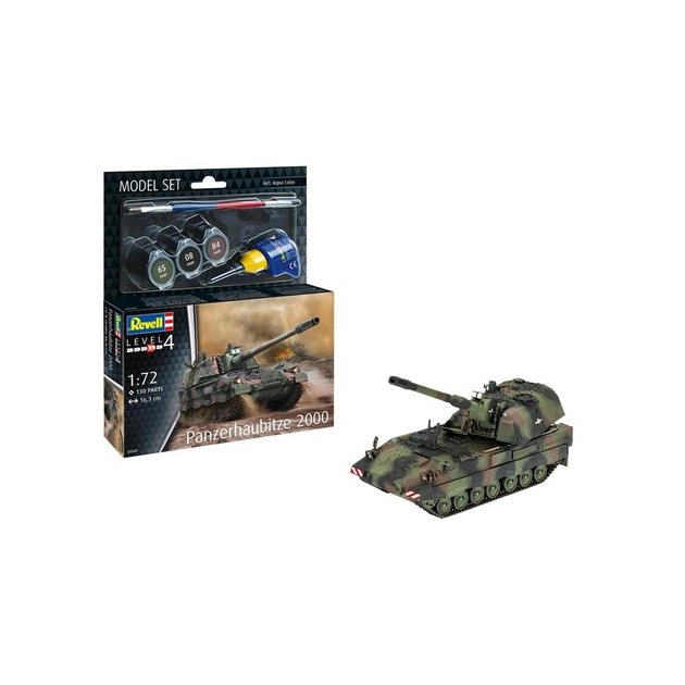 Збірна модель Revell САУ Panzerhaubitze 2000 (версія UA) рівень 4 масштаб 1:72 (RVL-63347) - picture 1