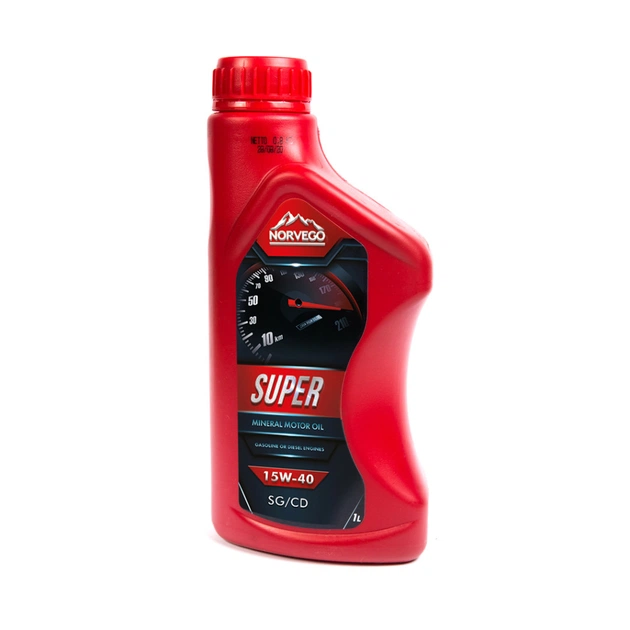Моторное масло NORVEGO SUPER 15W40 1л - изображение 1