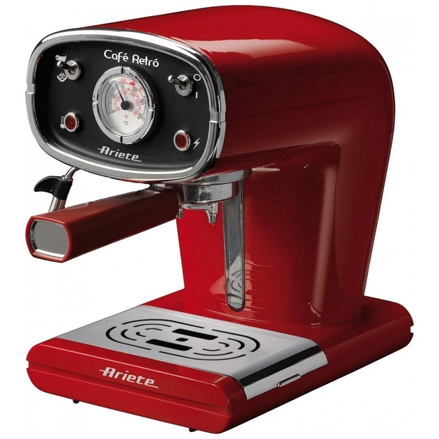 Ріжкова кавоварка еспресо Ariete 1388 RED - изображение 1
