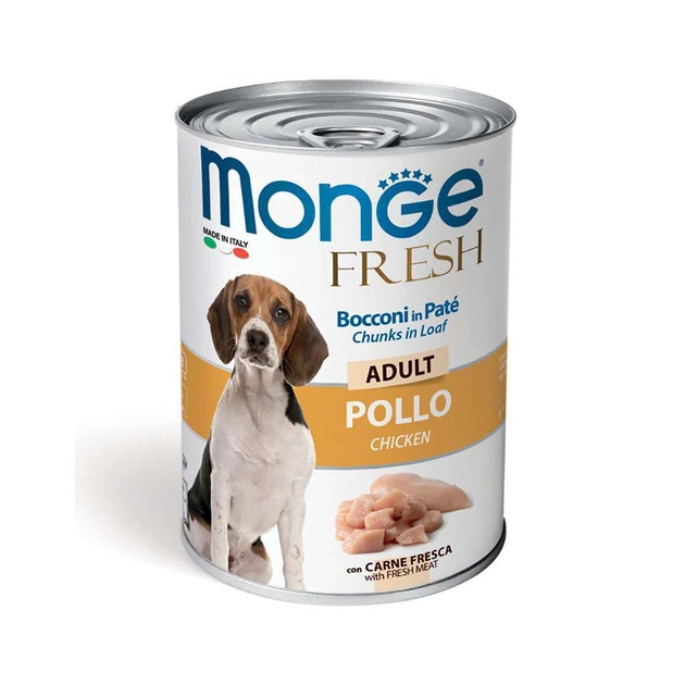 Консервы для собак Monge Dog Fresh курица 400 г (8009470014472) - изображение 1