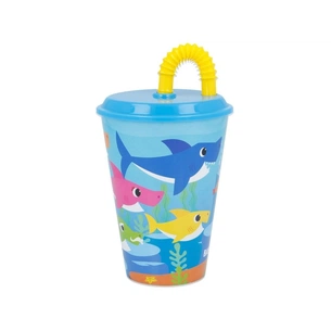 Поїльник-непроливайка Stor Baby Shark, Easy Sport Tumbler 430 ml (Stor-13530) зображення 1