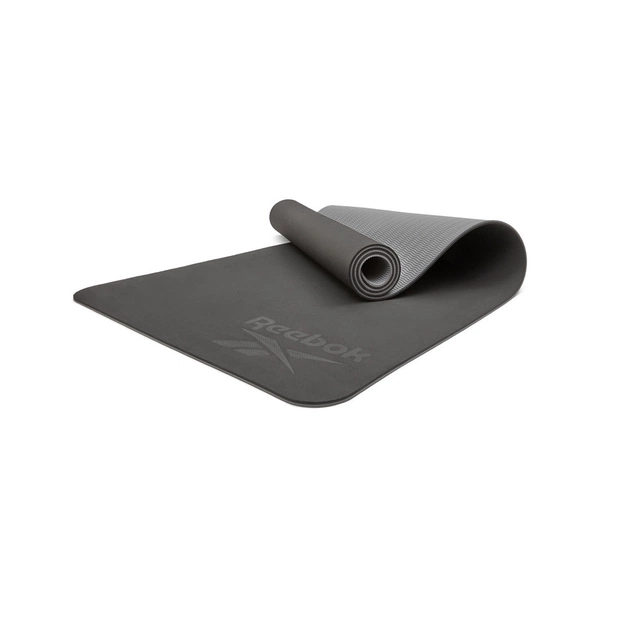 Килимок для йоги Reebok Double Sided Yoga Mat чорний, сірий RAYG-11042BKGR (885652020817) - зображення 6
