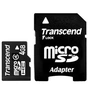Карта пам'яті Transcend 4Gb microSDHC class 4 (TS4GUSDHC4) - зменшене зображення 1