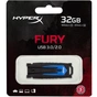 USB флеш накопичувач Kingston 32GB HyperX Fury USB 3.0 (HXF30/32GB) - зменшене зображення 4