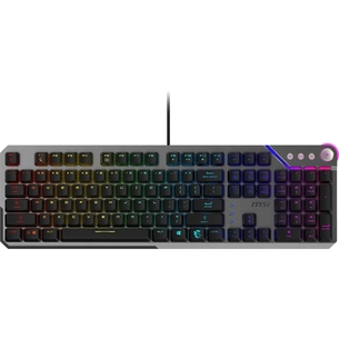 Клавіатура MSI Strike 600 Silent UA 104key Gray (S11-04UA225-CLA) зображення 1