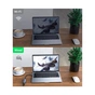 Перехідник USB-C to RJ45 Ethernet 1000Mbps gray Ugreen (40322) - зменшене зображення 2