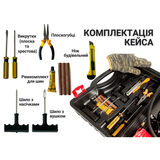 Набор техпомощи Poputchik АвтоРятівник 6 в 1 "85" (33-047-IS) - изображение 3