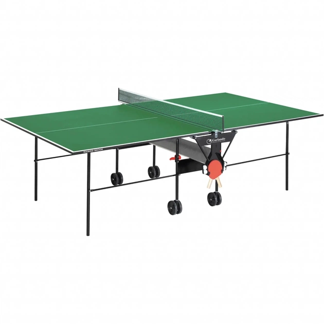 Тенісний стіл Garlando Training Indoor 16 mm Green (C-112I) (929512) - зображення 1