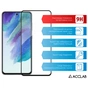 Стекло защитное ACCLAB Full Glue Samsung S21FE Black (1283126521683) - уменьшенное изображение 3