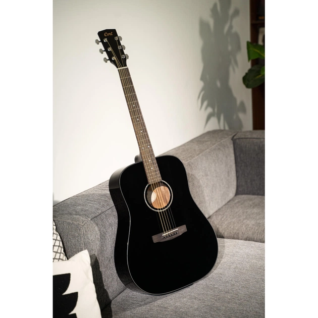 Гітара акустична Cort Earth 60 Black Gloss - picture 3