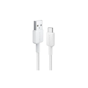 Дата кабель USB 2.0 AM to Type-C 1.8m 322 White Anker (A81H6H21) зображення 1