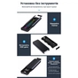 Кишеня зовнішня Dynamode M.2 SSD NVMe/SATA to USB-C USB 3.2 Gen2 tool-free (DM-CAD-SSD16) - зменшене зображення 9