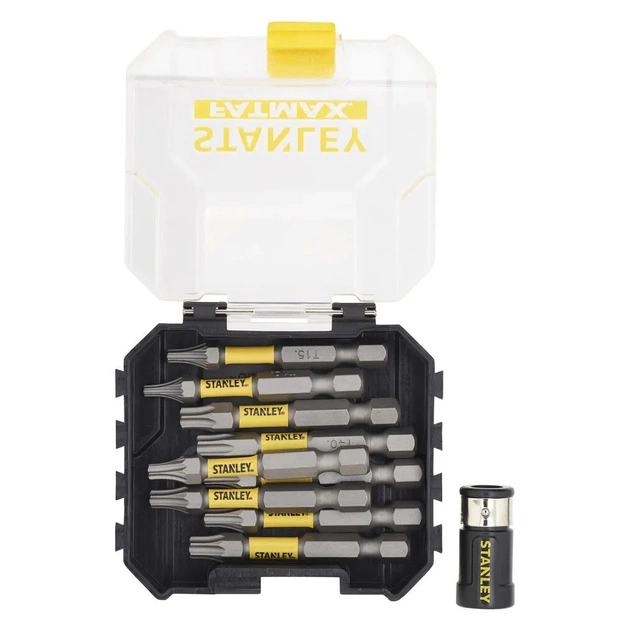Набір біт Stanley FatMax, Torx, T10, T15, T20, T25, T30, Т40, L = 50 мм, 10 шт, кейс (STA88566) - picture 3