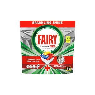 Таблетки для посудомийних машин Fairy Platinum Plus All in One Lemon 25 шт. (8700216236386) изображение 1