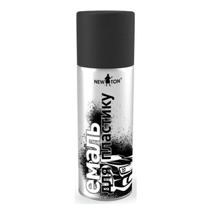 Аерозольна фарба для автомобіля New Ton для пластика структ. чорна 400мл (696) зображення 1