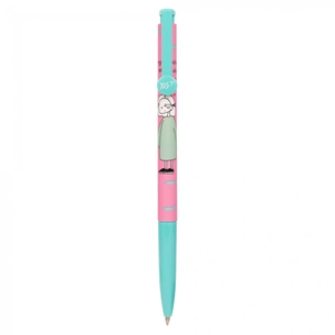 Ручка кулькова Yes Hey Helly автоматична 0,7 мм синя (412126) зображення 1