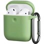 Чохол для навушників 2E для Apple AirPods Pure Color Silicone 3.0 мм Light green (2E-AIR-PODS-IBPCS-3-LGR) - зменшене зображення 2