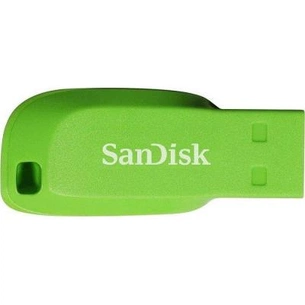 USB флеш накопичувач SanDisk 16GB Cruzer Blade Green USB 2.0 (SDCZ50C-016G-B35GE) зображення 1