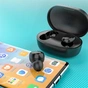 Bluetooth-гарнітура SkyDolphin TWS SL21 Black (BTE-000175) - зменшене зображення 2