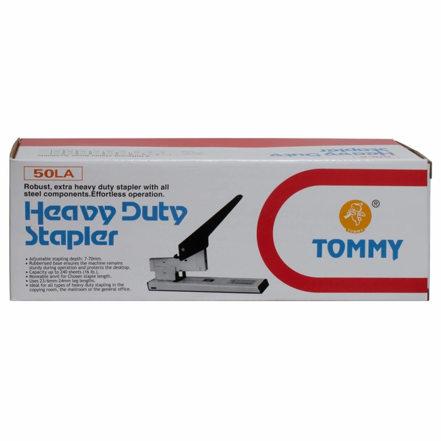Степлер H-Tone усиленной мощности, 200 листов, скобы №23 Tommy (STAP-HT-JJ40131) - изображение 3