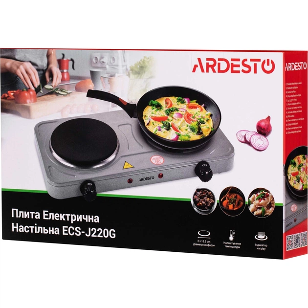Настільна плита Ardesto ECS-J220G - picture 5