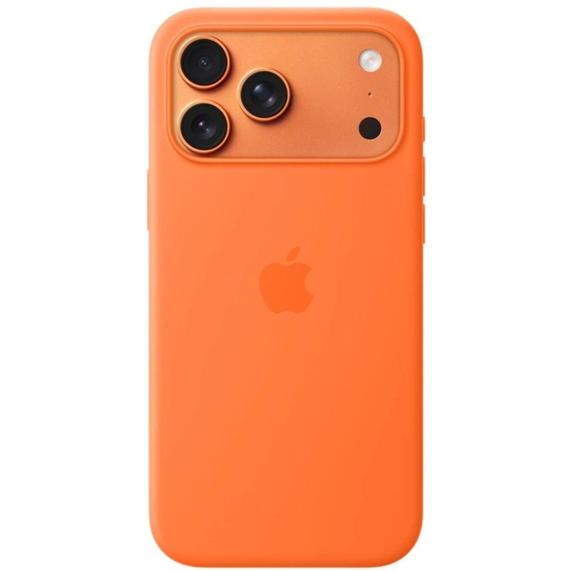 Чохол до мобільного телефона Apple Silicone iPhone 17 Pro Max Orange Model A3560 (MGFL4ZM/A) - изображение 3