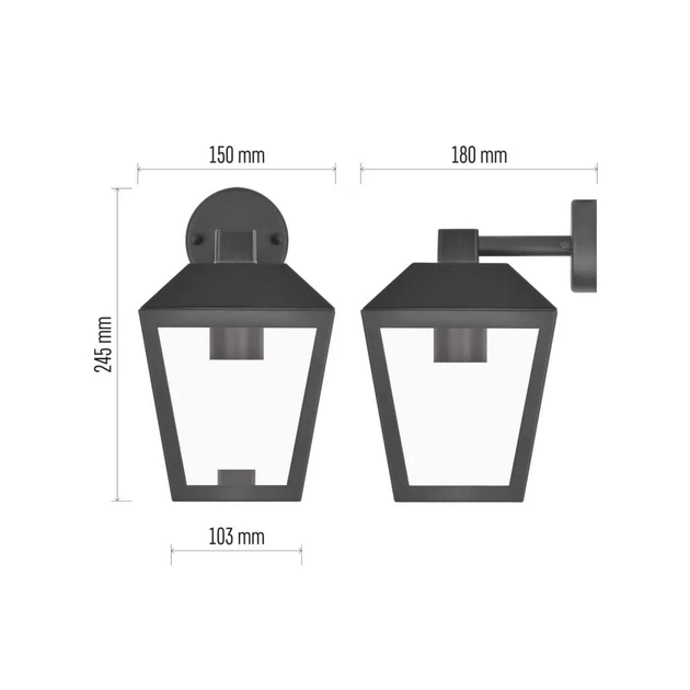 Світильник EMOS E27 15 Вт IP44 (ZGB020P) - picture 6