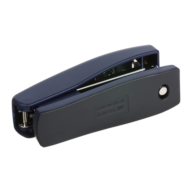 Степлер Buromax пластиковий, 20 аркушів, (скоби №24;26), 123 х 36 х 52 мм, синій (BM.4201-02) - picture 4