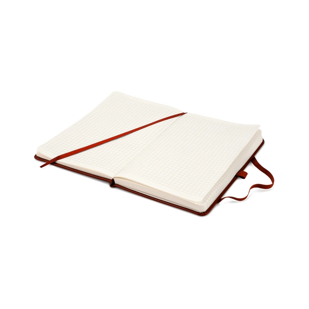 Книга записна Axent Partner Lux, 125х195 мм 96 аркушів у клітинку Бордова (8202-05-A) - зображення 6