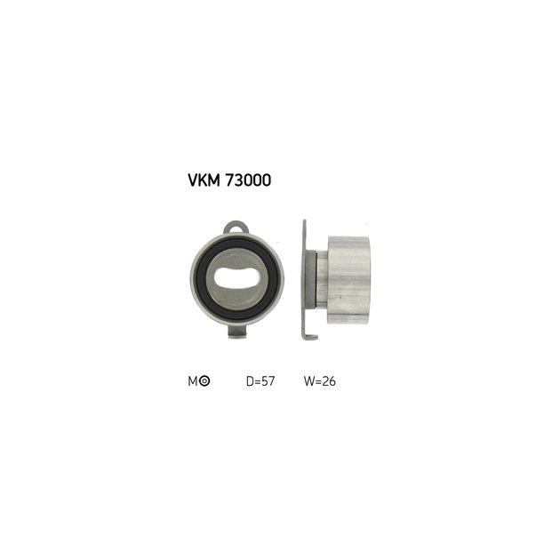 Ролик натяжителя ремня SKF VKM 73000 - изображение 1
