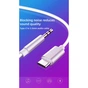 Перехідник USB-C M to 3.5mm F 1.0m white XoKo (AUX-002-WH) - зменшене зображення 5